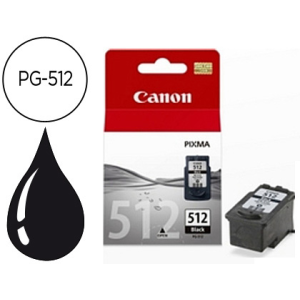 Ink-jet canon pg-512 negro pixma mp240/260/480 400 pag