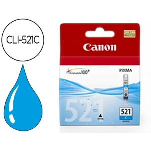 Ink-jet canon cli-521c cian pixma mp620/630/980 ip3600/4600
