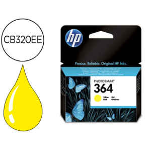 Ink-jet hp 364 amarillo photosmart premium - c309a / series c5300 / c6300 / b8500 / d5400 -300pag