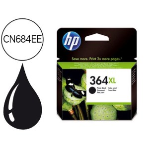 Ink-jet hp 364xl negro photosmart premium - c309a / series c5300 / c6300 / b8500 / d5400 550 pag