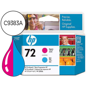 Ink-jet hp 72 cabezal magenta y cian designjet t610/1100