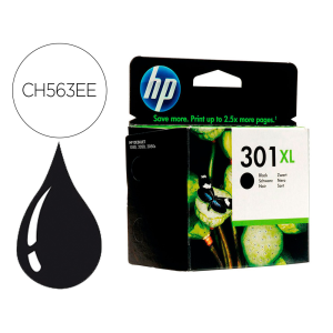Ink-jet hp 301xl negro deskjet 5530 /1010/1510 /2540 alta capacidad