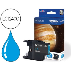 Ink-jet brother lc-1240c cian -600pag- mfc-j6510dw mfc-j6710dw mfc-j6910dw