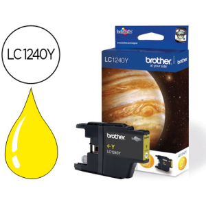 Ink-jet brother lc-1240y amarillo -600pag- mfc-j6510dw mfc-j6710dw mfc-j6910dw