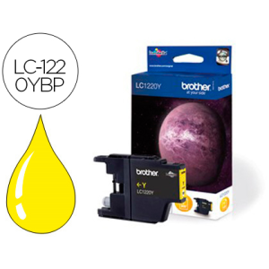 Ink-jet brother lc-1220 mfc-j430w dcp-j725w/j925w amarillo 300 pag