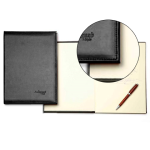 Libro de firmas autograph 6876 tapa acolchada negra 305x210 mm