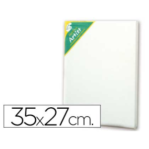 Bastidor artist 5f lienzo grapado trasero algodon 100% 35x27 cm