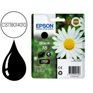 Ink-jet epson t18 negro expression home xp-102 xp-205 xp-305 xp-405 capaciidad 175 pag
