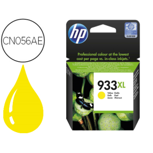 Ink-jet hp 933xl amarillo cn056ae officejet 6100/6600/6700 premium capacidad 825 pag