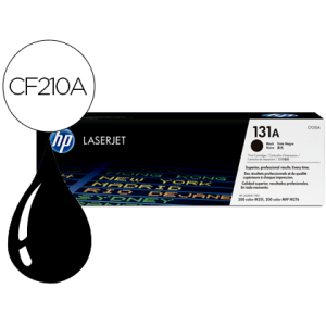Toner hp 131a laserjet m251/m276 negro 1600 pag