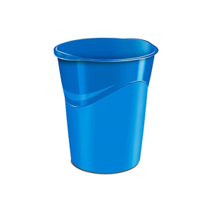 Papelera plastico cep azul 14 litros