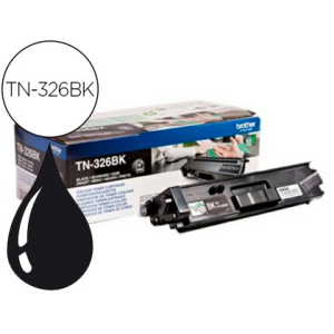 Toner brother tn-326bk hll8250cdn / hll8350cdw alta capacidad negro 4000 pag