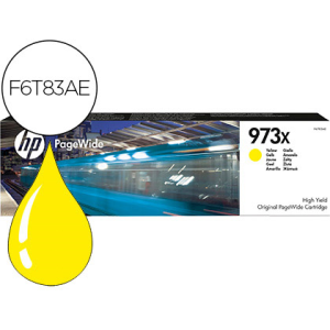 Ink-jet hp jet 973x pagewide 452 / 477 / p55250 / p57750 amarillo 7000 paginas