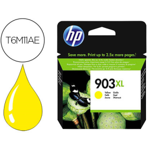 Ink-jet hp jet 903xl officejet pro 6960 / 6970 / 6974 amarillo 825 paginas