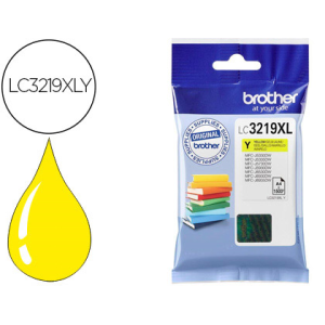 Ink-jet brother lc-3219xly mfc-j6530dw / mfc-j6930dw amarillo 1.500 pag