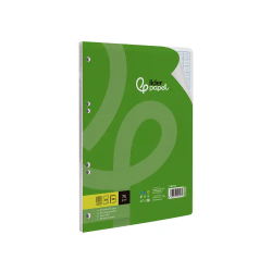 Recambio liderpapel a4 100 hojas 75gr rayado nº46 4 taladros