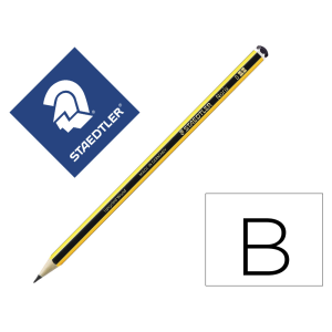 Lapices de grafito staedtler noris n.1 b unidad