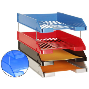 Varilla elevadora metalica para bandejas de sobremesa pack de 4 unidades 3,6x80 mm