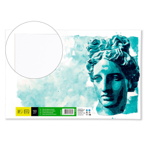 Bloc dibujo liderpapel artistico encolado 297x420 mm 30 hojas 120g/m2 sin recuadro