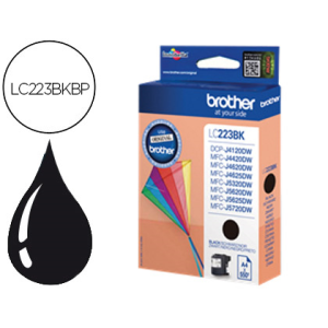 Ink-jet brother lc-223cbp negro dcp4120dw mfcj4420dw mfcj4620dw mfcj5320dw 550 pag