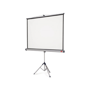 Pantalla nobo mural para proyeccion blanco mate con tripode 1750x1325 mm