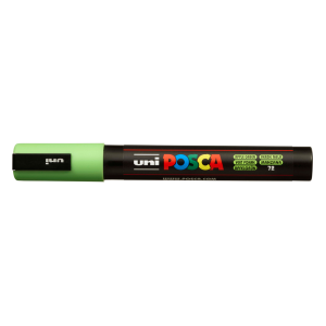 Rotulador uni posca 1,8 - 2,5mm pc-5m verde manzana