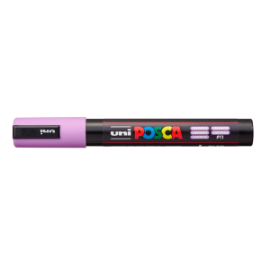 Rotulador uni posca 1,8 - 2,5mm pc-5m lavanda