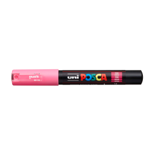 Rotulador uni posca 0,7 mm pc-1m rosa