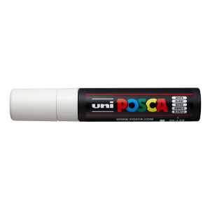 Rotulador uni posca 15 mm pc-17k blanco