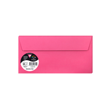 Sobre clairefontaine pollen 110x220 cm 120g fucsia pack de 5 unidades