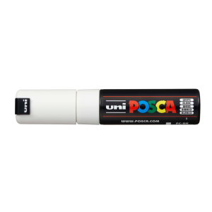 Rotulador uni posca pc-8k blanco