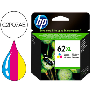 Ink-jet hp 62xl envy 5640/7640 officejet 5740 tricolor 415 pag