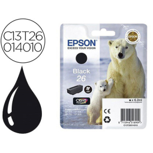 Ink-jet epson t2601 expression xp-600 / 605 / 700 / 800 negro - 220 pag -