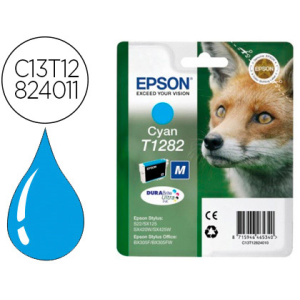 Ink-jet epson t1282 stylus s22 / sx125 cyan -170 pag-