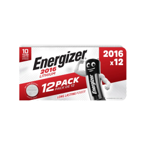 Pila energizer litio boton 2016 blister de 12 unidades