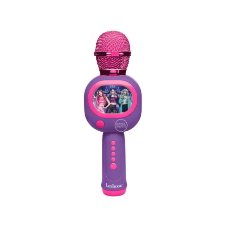 Microfono karaoke lexibook academia k-pop inalambrico con altavoz y luz