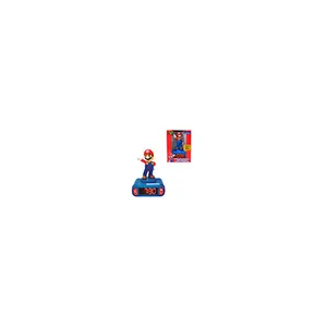 Reloj despertador lexibook super mario con pantalla digital y efectos sonoros