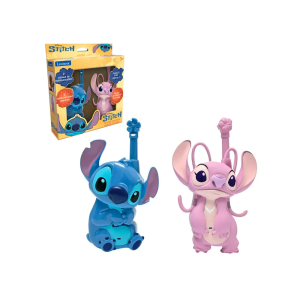 Walkie talkies lexibook 3d disney stitch&angel 2 canales 500 m