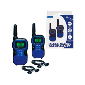 Walkie talkies lexibook pantalla lcd 8 canales alcance hasta 5 km
