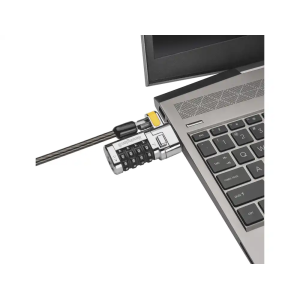 Candado para portatil kensington con combinacion clicksafe 3 en 1