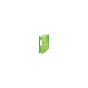 Archivador de palanca leitz wow carton forrado 180 din a4 80 mm verde