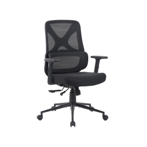 Silla de oficina archivo 2000 vespa mecanismo sincro respaldo malla y asiento traslack negro