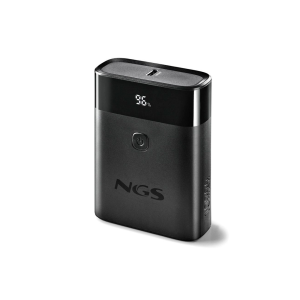 Bateria externa ngs para portatil carga rapida 22,5w 10000 mah 1xusb-c 1xusb-a
