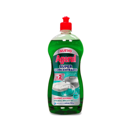 Lavavajillas agerul super concentrado botella de 750 ml