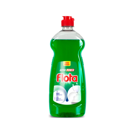Lavavajillas flota active power verde botella de 750 ml