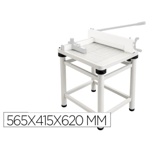 Mesa para guillotina q-connect kf16916 manual professional largo de corte 330 mm medidas 565x415x620 mm