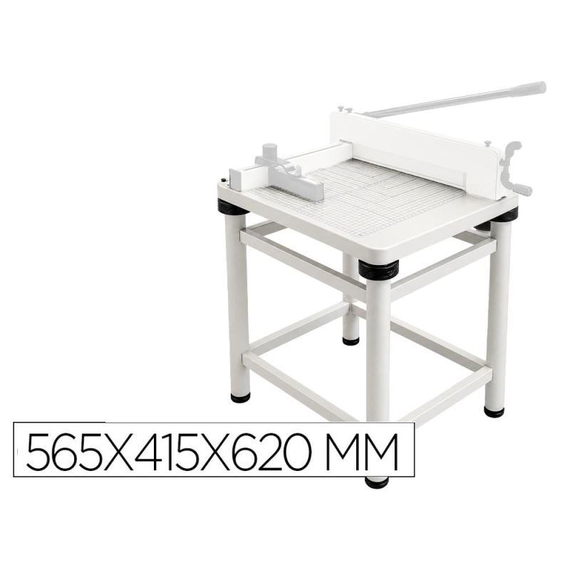 Mesa para guillotina q-connect kf16916 manual professional largo de corte 330 mm medidas 565x415x620 mm