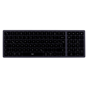 Teclado tnb iclik ultrafino inalambrico color gris