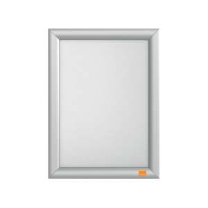 Marco porta anuncios nobo impression pro aluminio din a4 resistente al fuego