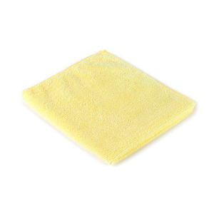 Bayeta microfibra dahi terry para limpieza en seco y humedo amarillo 40x36 cm pack de 12 unidades